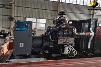 【雷鳴】350千瓦道依茨柴油發電機帶礦山設備，裝車發貨